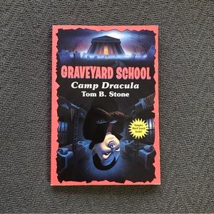 Vintage Tom B. Stone Graveyard School 6 Camp Dracula 1996 Book